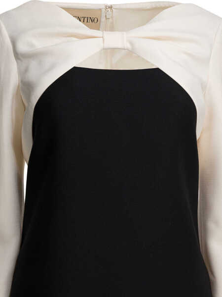 Rochii elegante Valentino Garavani Crepe couture dress Black Femei (BM 19713168) 3