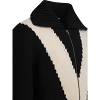 Pulovere Valentino Garavani pentru Barbati - Cardigane Valentino Garavani Cardigan with inlaid V Black Barbati (BM 19713180) - B-mall.ro