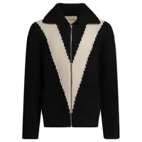 Cardigane Cardigan with inlaid V Barbati