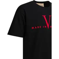 Tricouri pentru Barbati - Tricouri Valentino Garavani Made in Valentino T-shirt Black Barbati (BM 19713183) - B-mall.ro