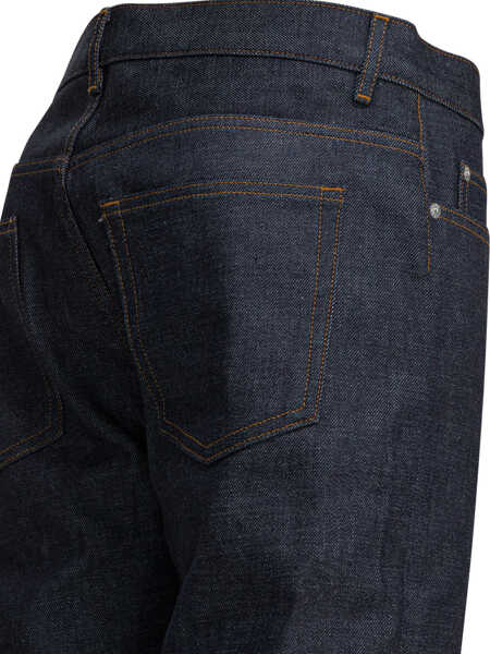 Blugi drepti A.P.C. Rescue Jeans Blue Barbati (BM 19713234) 4