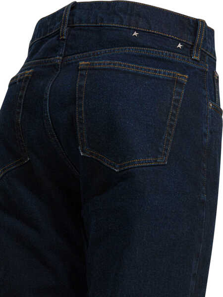 Blugi drepti Golden Goose Patrick Jeans Blue Barbati (BM 19713243) 4