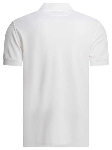 Tricouri Polo Tom Ford Lyocell pique polo shirt White Barbati (BM 19713267) 2