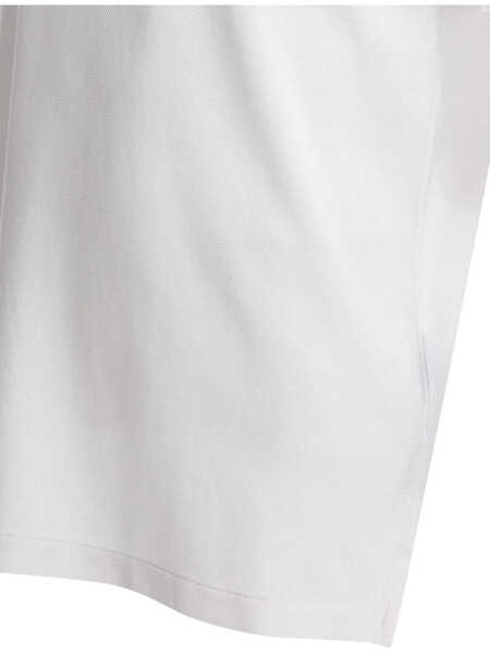 Tricouri Polo Tom Ford Lyocell pique polo shirt White Barbati (BM 19713267) 4