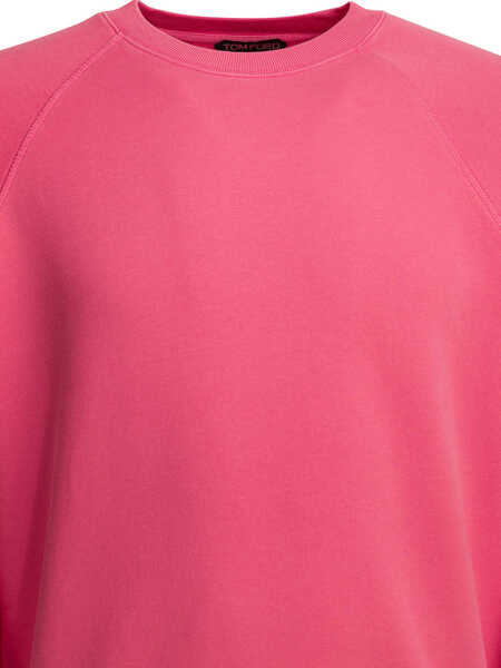 Hanorace Tom Ford Organic cotton sweatshirt Pink Barbati (BM 19713270) 3