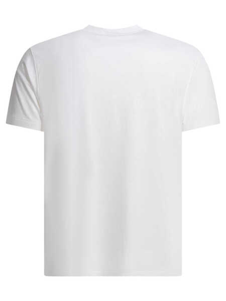 Tricouri Tom Ford Lyocell and cotton T-shirt White Barbati (BM 19713276) 2