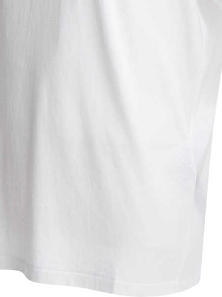Tricouri Tom Ford Lyocell and cotton T-shirt White Barbati (BM 19713276) 4