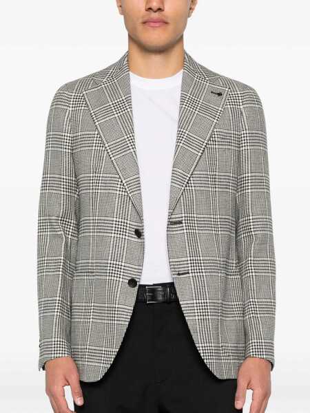 Tricouri Tom Ford Lyocell and cotton T-shirt White Barbati (BM 19713276) 5