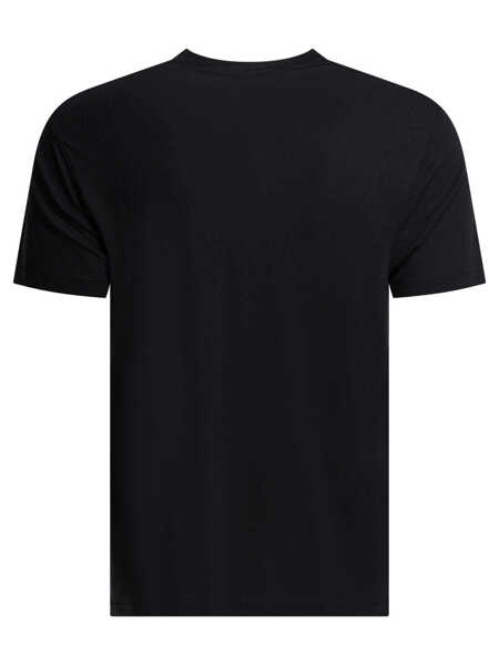 Tricouri Tom Ford Lyocell and cotton T-shirt Black Barbati (BM 19713279) 2