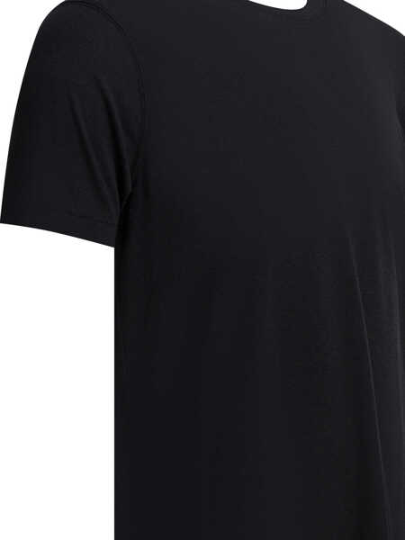 Tricouri Tom Ford Lyocell and cotton T-shirt Black Barbati (BM 19713279) 4