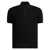Tom Ford Silk and cotton pique polo shirt Black