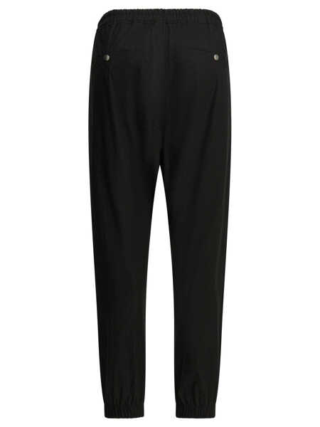 Pantaloni casual Rick Owens Tecuatl Pants Black Femei (BM 19713339) 2