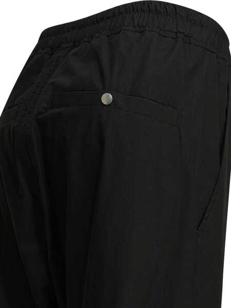 Pantaloni casual Rick Owens Tecuatl Pants Black Femei (BM 19713339) 4