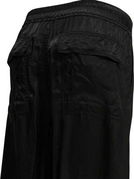 Pantaloni casual Rick Owens Dietrich Drawstring Pants Black Femei (BM 19713345) 4