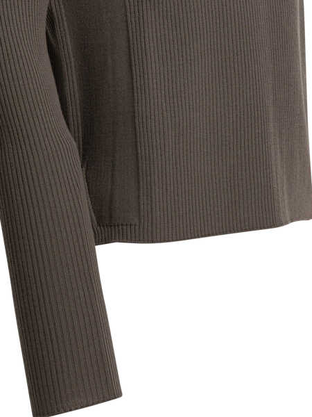 Pulovere Rick Owens Virgin wool crewneck sweater Grey Barbati (BM 19713360) 4