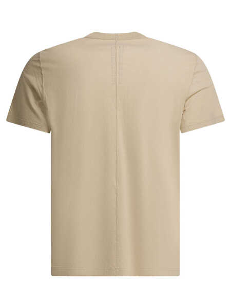 Tricouri Rick Owens Temple Short Level T T-shirt Beige Barbati (BM 19713363) 2