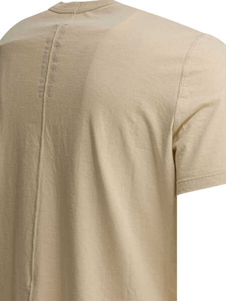 Tricouri Rick Owens Temple Short Level T T-shirt Beige Barbati (BM 19713363) 4