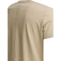 Tricouri pentru Barbati - Tricouri Rick Owens Temple Short Level T T-shirt Beige Barbati (BM 19713363) - B-mall.ro