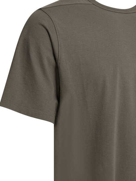 Tricouri Rick Owens Temple Brad T-shirt Grey Barbati (BM 19713375) 4