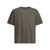 Rick Owens "Temple Brad" T-shirt Grey