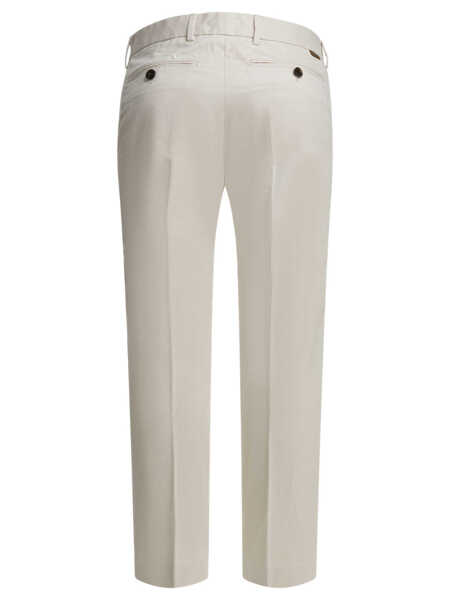 Pantaloni casual Tom Ford Japanese cotton chino pants White Barbati (BM 19713408) 2