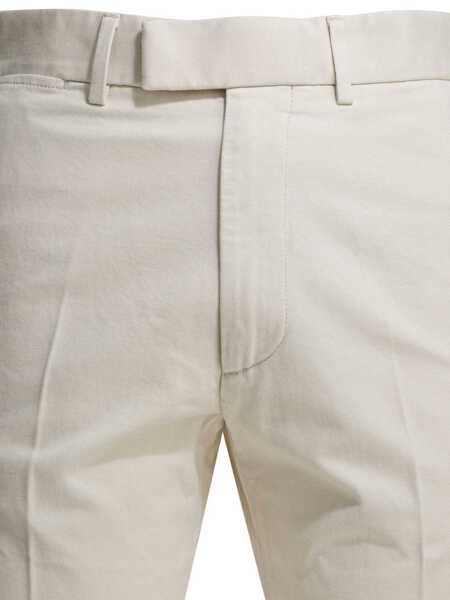 Pantaloni casual Tom Ford Japanese cotton chino pants White Barbati (BM 19713408) 3