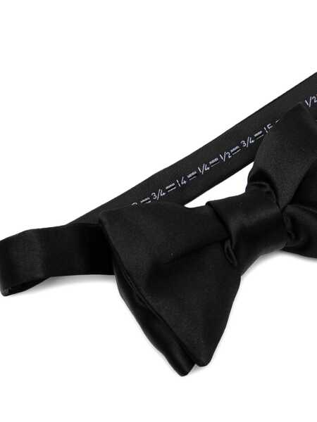 Papioane Tom Ford Silk bow tie Black Barbati (BM 19713414) 3