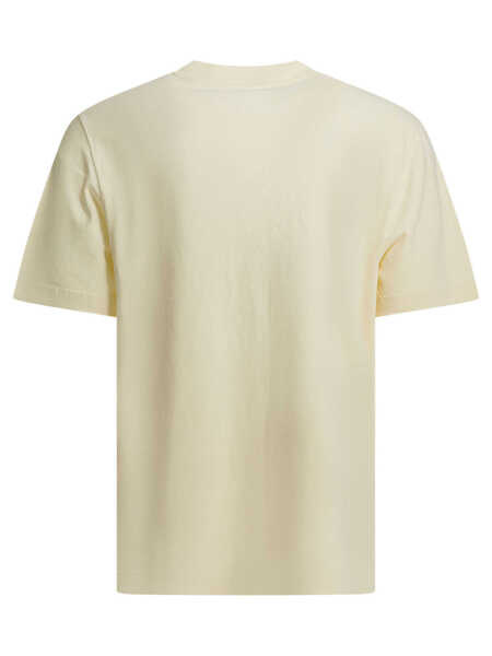 Tricouri JACQUEMUS Gros Grain T-shirt Beige Barbati (BM 19713420) 2