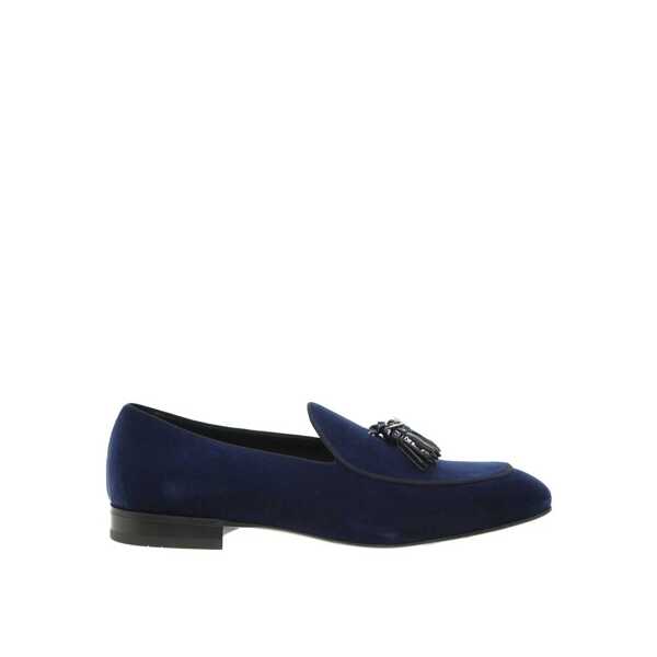Mocasini Salvatore Ferragamo Salvatore Ferragamo Donovan Loafers Blue Barbati (BM 19713441) 1