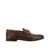 Salvatore Ferragamo Salvatore Ferragamo Gin Leather Loafers Brown