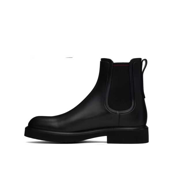 Bocanci casual Salvatore Ferragamo SALVATORE FERRAGAMO Chelsea Boots Black Barbati (BM 19713450) 2