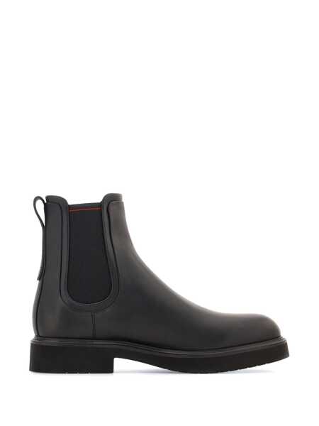 Bocanci casual Salvatore Ferragamo SALVATORE FERRAGAMO Chelsea Boots Black Barbati (BM 19713450) 4