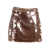 P.A.R.O.S.H. MINI SKIRT Brown
