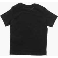 Tricouri DSQUARED2 pentru Baieti - Tricouri DSQUARED2 Crew Neck T-Shirt With Multicolor Logo Print Black Baieti (BM 19713500) - B-mall.ro