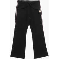 Pantaloni de trening Cotton Sweatpants With Knotted Front Detail Baieti