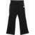 N&deg;21 Kids Cotton Sweatpants With Knotted Front Detail Black