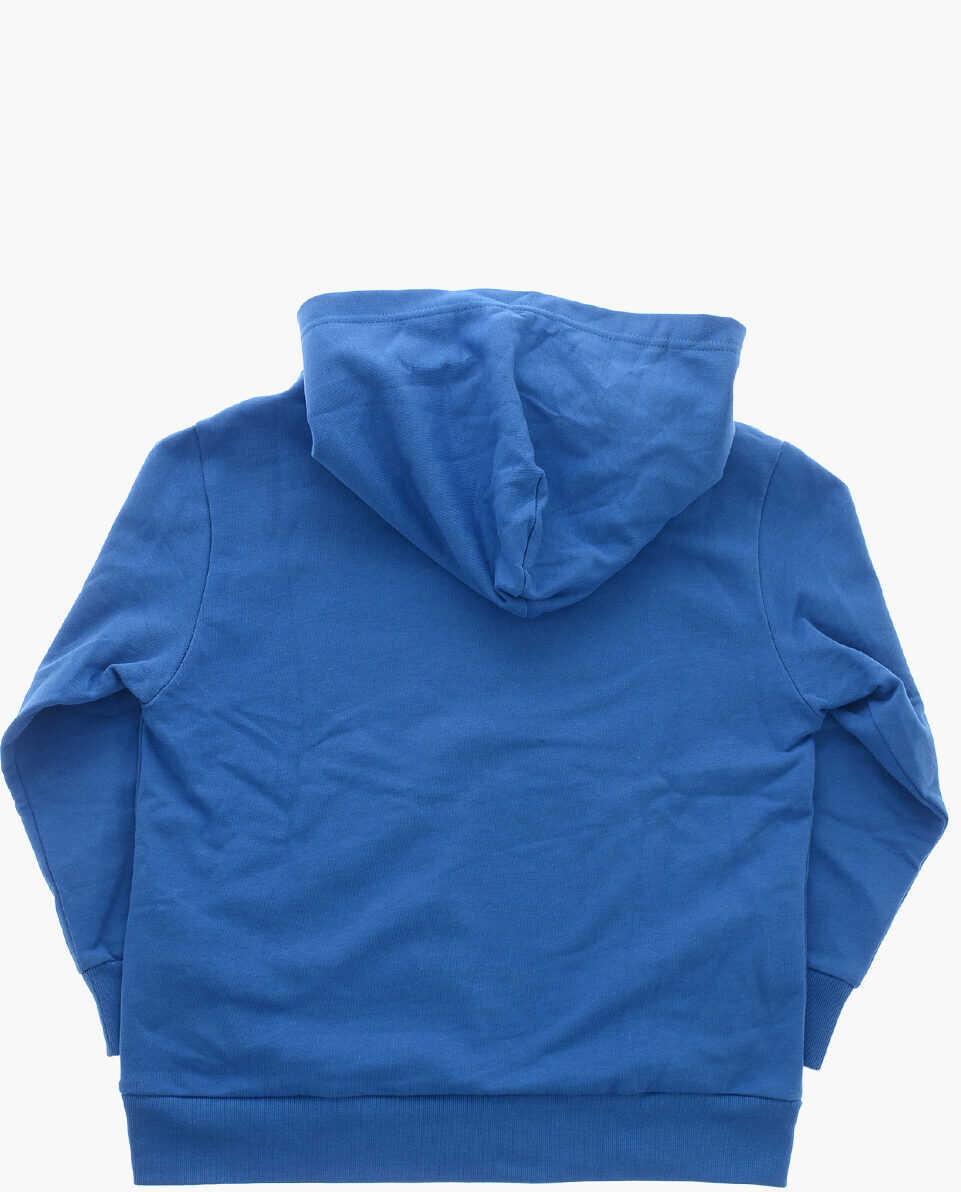 Bluze de trening N21 Kids Printed Wave Hoodie Blue Baieti (BM 19713533) 3