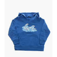 Bluze de trening Printed Wave Hoodie Baieti