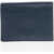 IL BISONTE Textured Leather Wallet With Zip Black