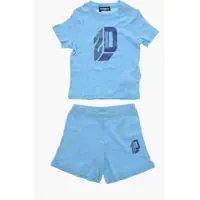 Tricouri Cotton Shorts And T-Shirt Set Baieti
