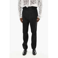 Pantaloni eleganti Virgin Wool And Silk Single Pleated Pants Barbati