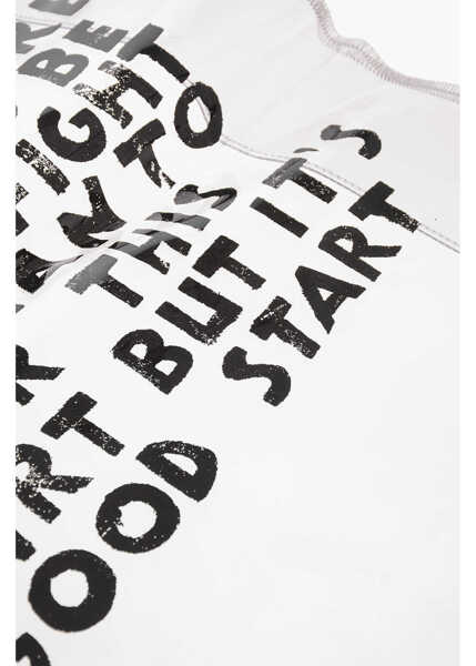 Genti de mana Maison Margiela Mm6 Otb See-Through Shopping Bag With Contrasting Print White Femei (BM 19713557) 3