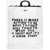 Maison Margiela Mm6 Otb See-Through Shopping Bag With Contrasting Print White