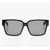 Bottega Veneta Oversized Rectangular Sunglasses Black