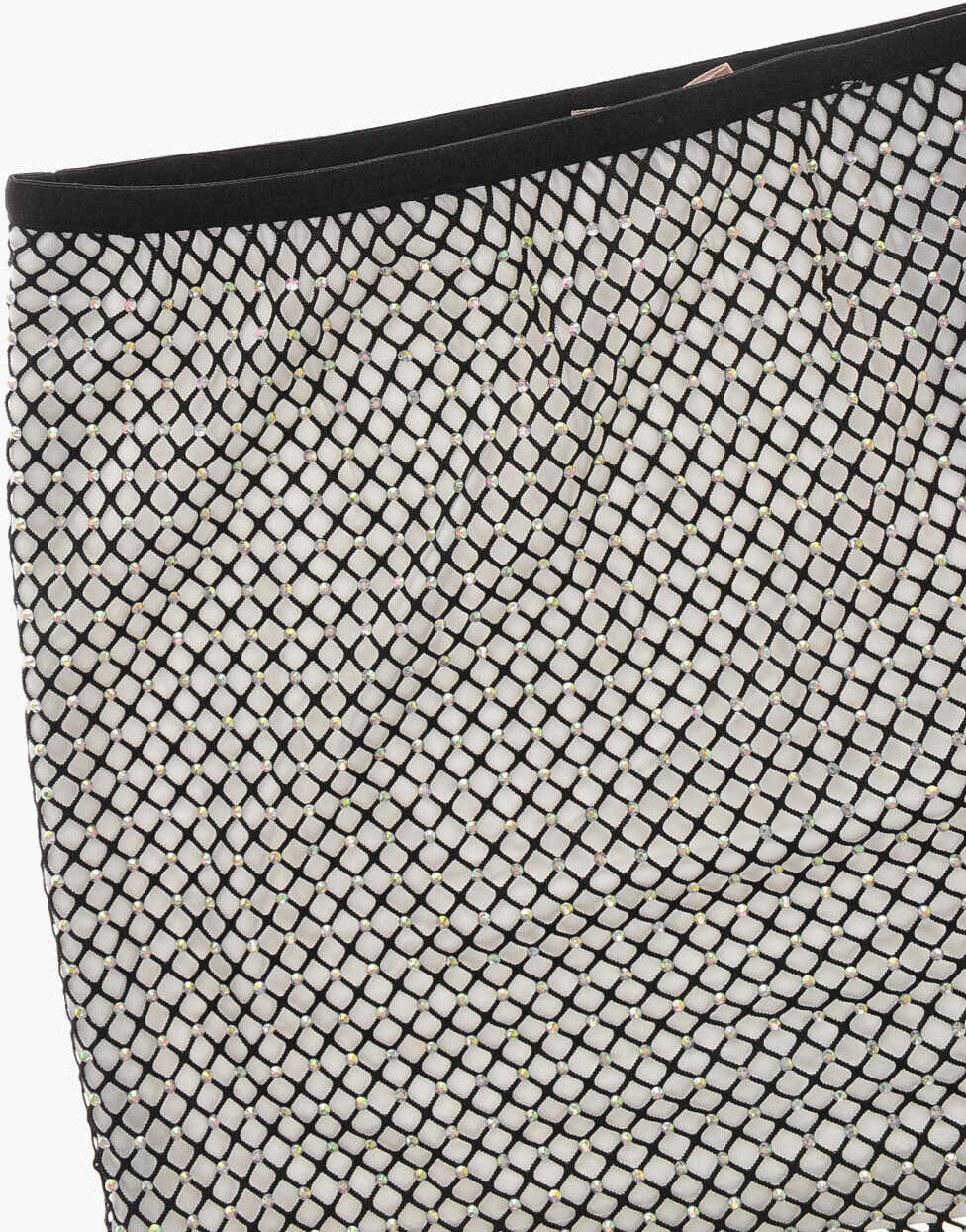 Fuste N21 Kids All-Over Rhinestoned Mesh Skirt Black & White Fete (BM 19713671) 2