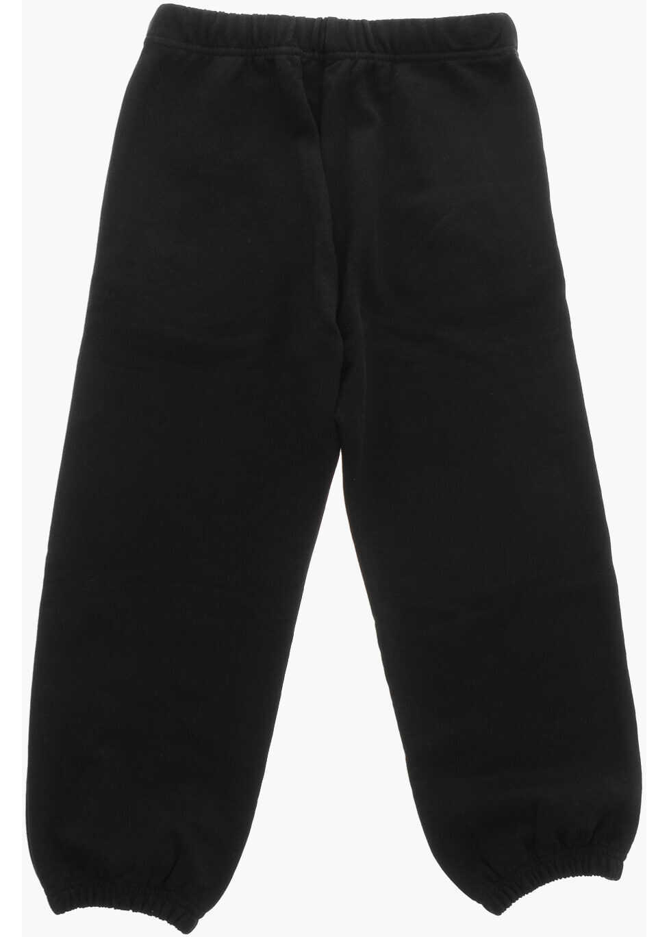 Pantaloni de trening DSQUARED2 Cotton Palm Icon Sweatpants With Print Black Baieti (BM 19713683) 3