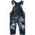 DSQUARED2 Vintage Effect Denim Overalls Blue