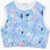 Marni Sleeveless Patterned Brushed Cotton Sweatshirt Blue