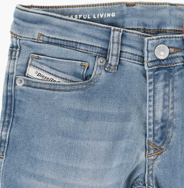 Blugi drepti Diesel Stretch Denim 1979 Sleenker-J Jjj Jogg Jeans Blue Baieti (BM 19713767) 2