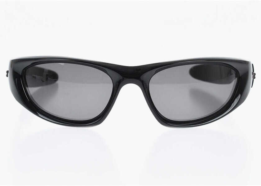 Ochelari de soare Bottega Veneta Two-Tone Biker Sunglasses Black Femei (BM 19713773) 1